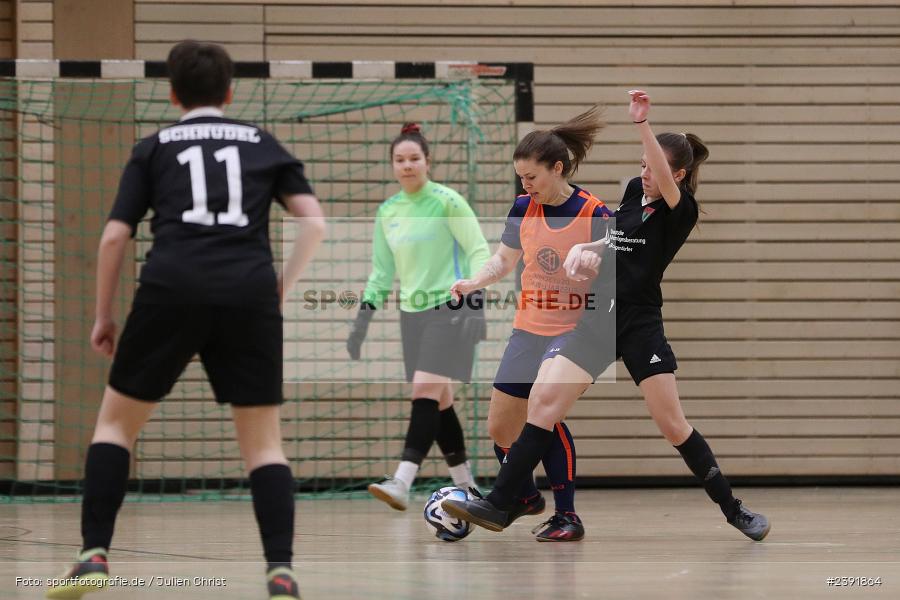 Spessarttorhalle, Lohr am Main, 14.01.2024, sport, action, BFV, Fussball, Januar 2024, Bayerische Hallenmeisterschaft der Frauen - Bild-ID: 2391864