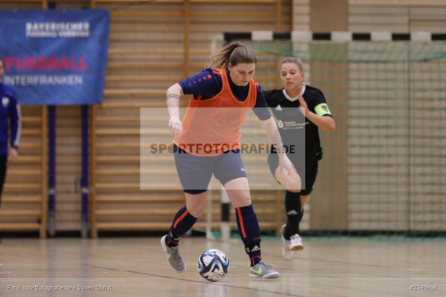 Spessarttorhalle, Lohr am Main, 14.01.2024, sport, action, BFV, Fussball, Januar 2024, Bayerische Hallenmeisterschaft der Frauen - Bild-ID: 2391868