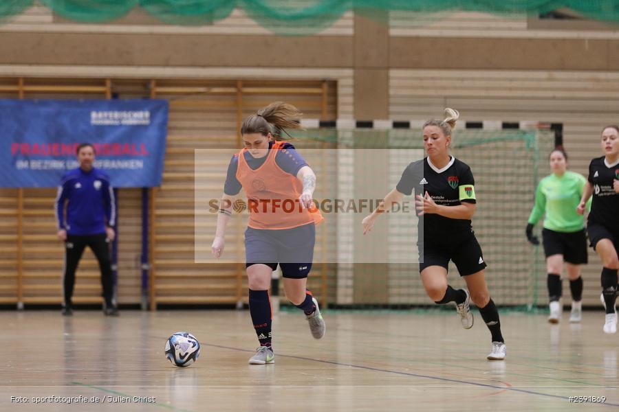 Spessarttorhalle, Lohr am Main, 14.01.2024, sport, action, BFV, Fussball, Januar 2024, Bayerische Hallenmeisterschaft der Frauen - Bild-ID: 2391869