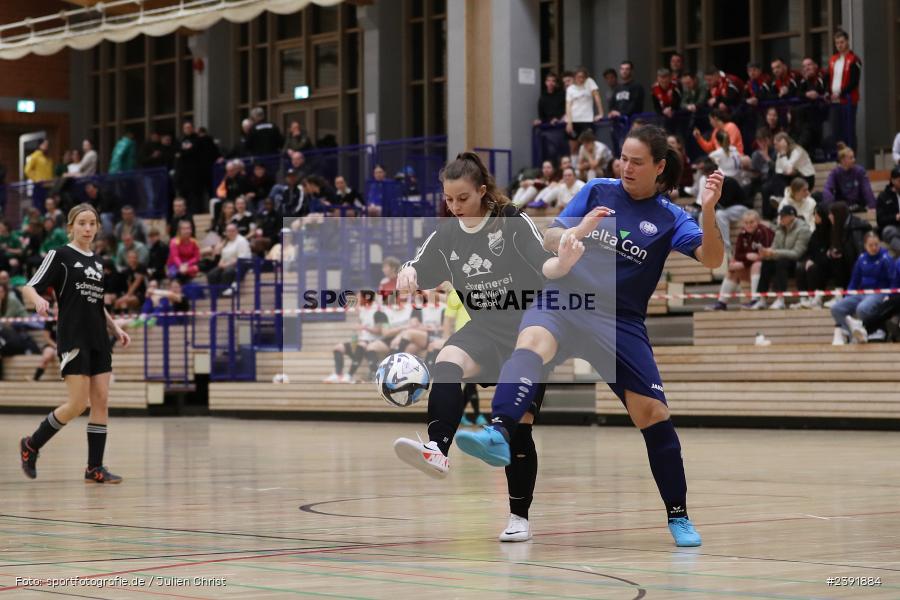 Spessarttorhalle, Lohr am Main, 14.01.2024, sport, action, BFV, Fussball, Januar 2024, Bayerische Hallenmeisterschaft der Frauen - Bild-ID: 2391884