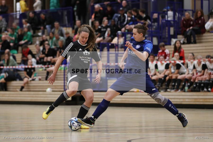 Spessarttorhalle, Lohr am Main, 14.01.2024, sport, action, BFV, Fussball, Januar 2024, Bayerische Hallenmeisterschaft der Frauen - Bild-ID: 2391886