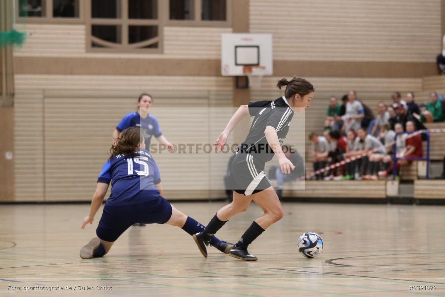 Spessarttorhalle, Lohr am Main, 14.01.2024, sport, action, BFV, Fussball, Januar 2024, Bayerische Hallenmeisterschaft der Frauen - Bild-ID: 2391892