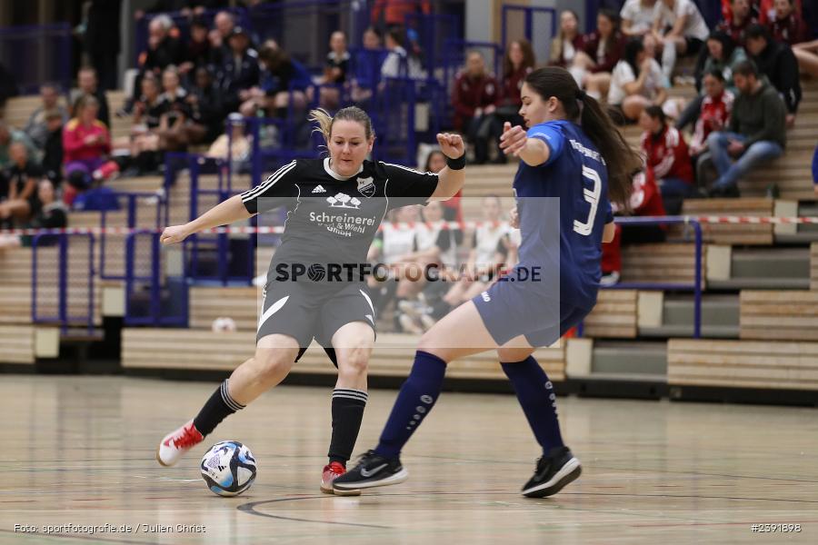 Spessarttorhalle, Lohr am Main, 14.01.2024, sport, action, BFV, Fussball, Januar 2024, Bayerische Hallenmeisterschaft der Frauen - Bild-ID: 2391898