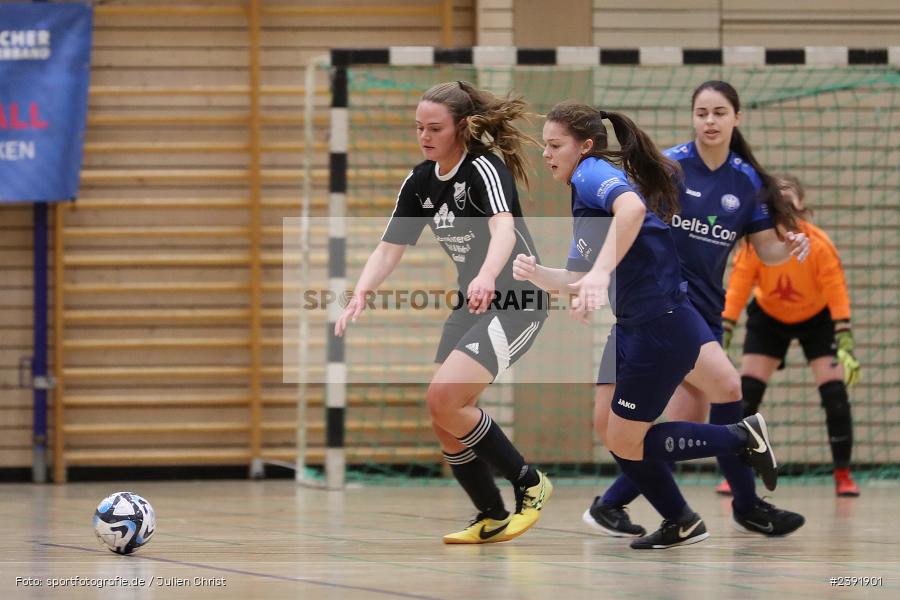 Spessarttorhalle, Lohr am Main, 14.01.2024, sport, action, BFV, Fussball, Januar 2024, Bayerische Hallenmeisterschaft der Frauen - Bild-ID: 2391901