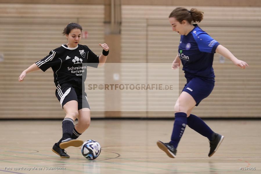 Spessarttorhalle, Lohr am Main, 14.01.2024, sport, action, BFV, Fussball, Januar 2024, Bayerische Hallenmeisterschaft der Frauen - Bild-ID: 2391905