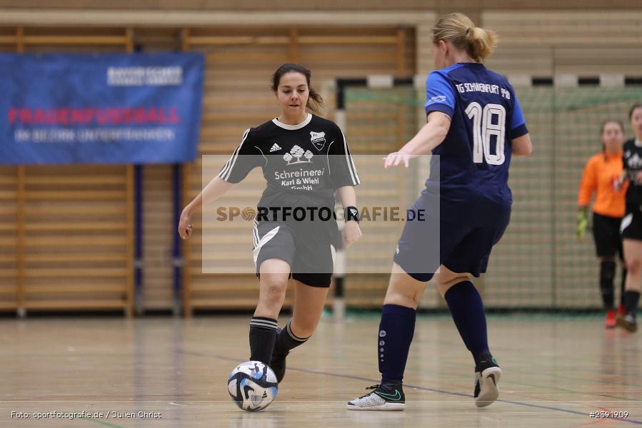 Spessarttorhalle, Lohr am Main, 14.01.2024, sport, action, BFV, Fussball, Januar 2024, Bayerische Hallenmeisterschaft der Frauen - Bild-ID: 2391909