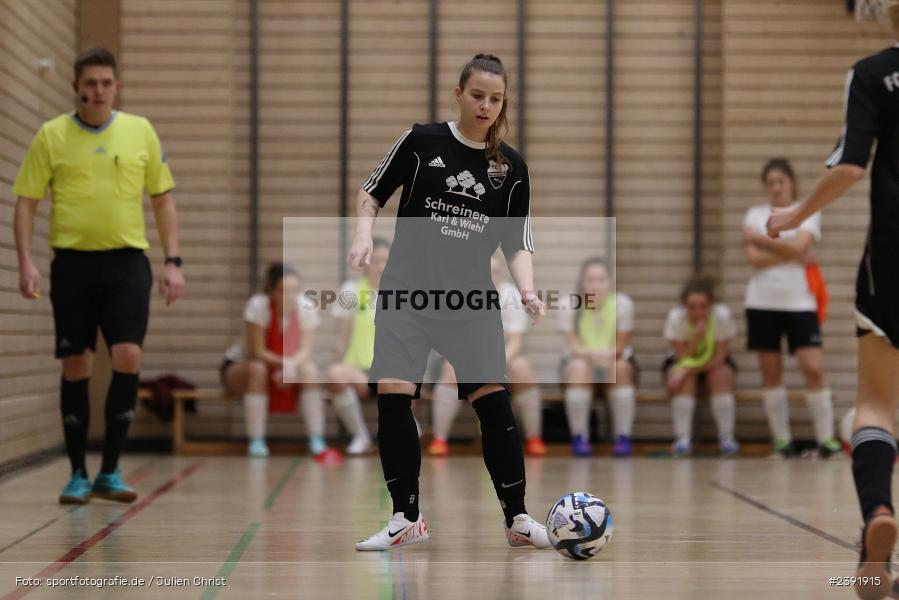 Spessarttorhalle, Lohr am Main, 14.01.2024, sport, action, BFV, Fussball, Januar 2024, Bayerische Hallenmeisterschaft der Frauen - Bild-ID: 2391915