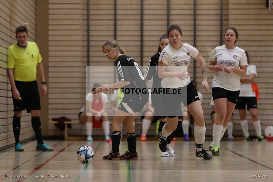Spessarttorhalle, Lohr am Main, 14.01.2024, sport, action, BFV, Fussball, Januar 2024, Bayerische Hallenmeisterschaft der Frauen - Bild-ID: 2391916