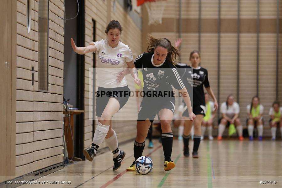 Spessarttorhalle, Lohr am Main, 14.01.2024, sport, action, BFV, Fussball, Januar 2024, Bayerische Hallenmeisterschaft der Frauen - Bild-ID: 2391918