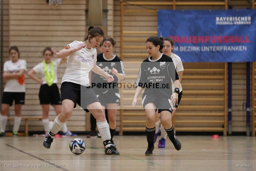 Spessarttorhalle, Lohr am Main, 14.01.2024, sport, action, BFV, Fussball, Januar 2024, Bayerische Hallenmeisterschaft der Frauen - Bild-ID: 2391921