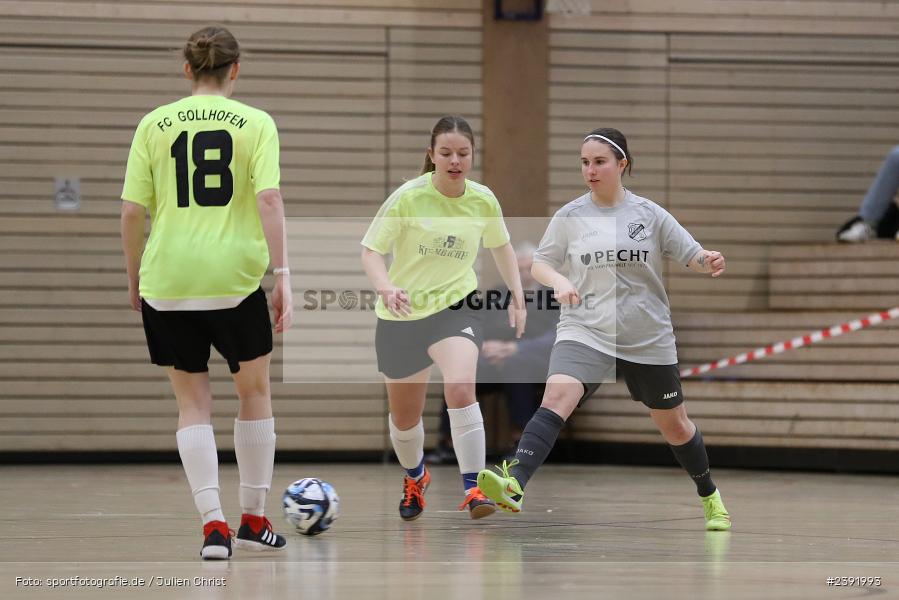 Spessarttorhalle, Lohr am Main, 14.01.2024, sport, action, BFV, Fussball, Januar 2024, Bayerische Hallenmeisterschaft der Frauen - Bild-ID: 2391993