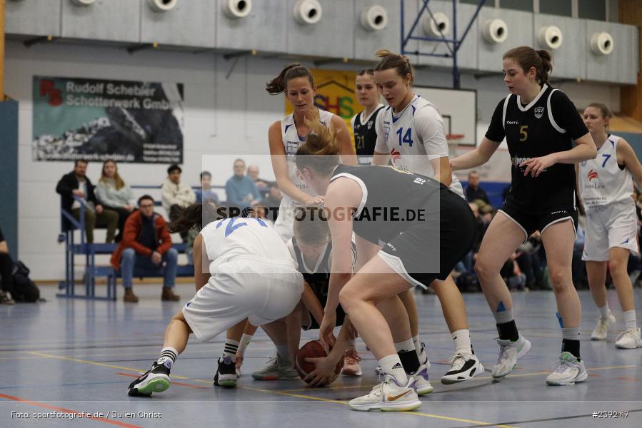 Hans-Wilhelm-Renkhoff-Halle, Marktheidenfeld, 20.01.2024, sport, action, RLS, Januar 2024, Basketball, USV, TVM, USV Vimodrom Baskets Jena, TV Marktheidenfeld - Bild-ID: 2392117