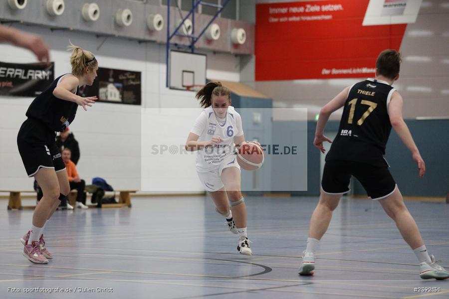 Hans-Wilhelm-Renkhoff-Halle, Marktheidenfeld, 20.01.2024, sport, action, RLS, Januar 2024, Basketball, USV, TVM, USV Vimodrom Baskets Jena, TV Marktheidenfeld - Bild-ID: 2392131