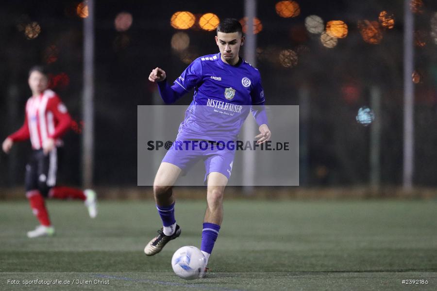 Sepp-Endres-Sportanlage, Würzburg, 22.01.2024, sport, action, BFV, Fussball, Januar 2024, Landesfreundschaftsspiele, bfv-Landesliga Odenwald, Bayernliga Nord, FC Grünsfeld, Würzburger FV 04 - Bild-ID: 2392186
