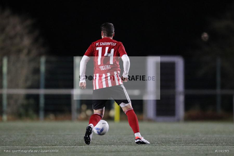 Sepp-Endres-Sportanlage, Würzburg, 22.01.2024, sport, action, BFV, Fussball, Januar 2024, Landesfreundschaftsspiele, bfv-Landesliga Odenwald, Bayernliga Nord, FC Grünsfeld, Würzburger FV 04 - Bild-ID: 2392195