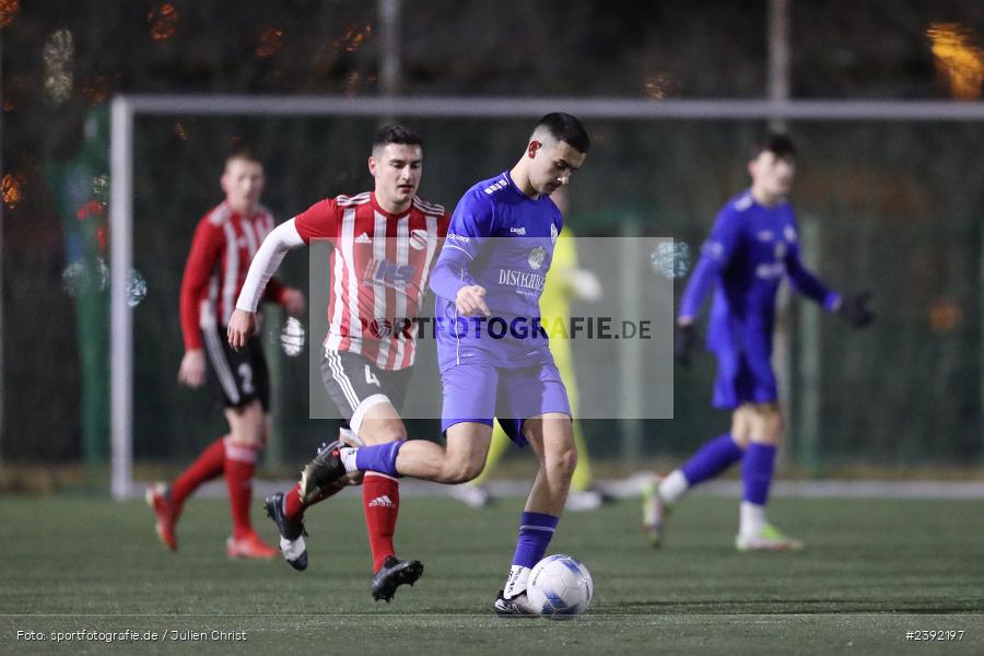 Sepp-Endres-Sportanlage, Würzburg, 22.01.2024, sport, action, BFV, Fussball, Januar 2024, Landesfreundschaftsspiele, bfv-Landesliga Odenwald, Bayernliga Nord, FC Grünsfeld, Würzburger FV 04 - Bild-ID: 2392197
