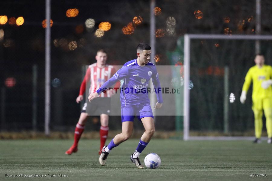 Sepp-Endres-Sportanlage, Würzburg, 22.01.2024, sport, action, BFV, Fussball, Januar 2024, Landesfreundschaftsspiele, bfv-Landesliga Odenwald, Bayernliga Nord, FC Grünsfeld, Würzburger FV 04 - Bild-ID: 2392198