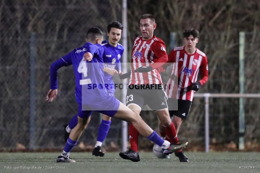 Sepp-Endres-Sportanlage, Würzburg, 22.01.2024, sport, action, BFV, Fussball, Januar 2024, Landesfreundschaftsspiele, bfv-Landesliga Odenwald, Bayernliga Nord, FC Grünsfeld, Würzburger FV 04 - Bild-ID: 2392199
