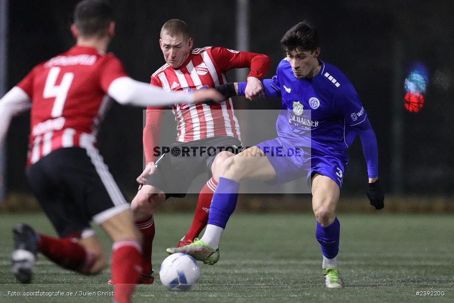 Sepp-Endres-Sportanlage, Würzburg, 22.01.2024, sport, action, BFV, Fussball, Januar 2024, Landesfreundschaftsspiele, bfv-Landesliga Odenwald, Bayernliga Nord, FC Grünsfeld, Würzburger FV 04 - Bild-ID: 2392200