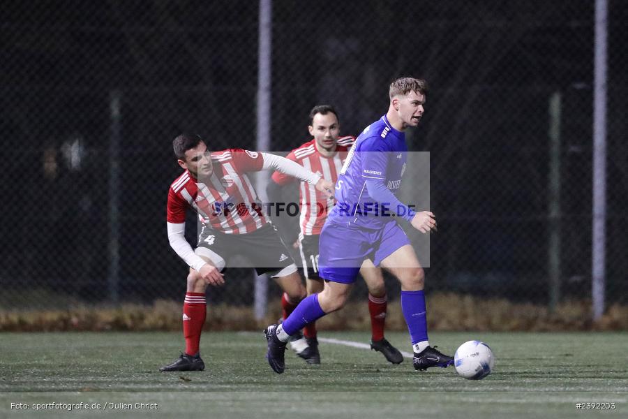 Sepp-Endres-Sportanlage, Würzburg, 22.01.2024, sport, action, BFV, Fussball, Januar 2024, Landesfreundschaftsspiele, bfv-Landesliga Odenwald, Bayernliga Nord, FC Grünsfeld, Würzburger FV 04 - Bild-ID: 2392203