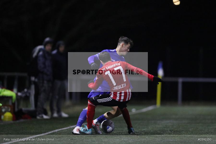 Sepp-Endres-Sportanlage, Würzburg, 22.01.2024, sport, action, BFV, Fussball, Januar 2024, Landesfreundschaftsspiele, bfv-Landesliga Odenwald, Bayernliga Nord, FC Grünsfeld, Würzburger FV 04 - Bild-ID: 2392250