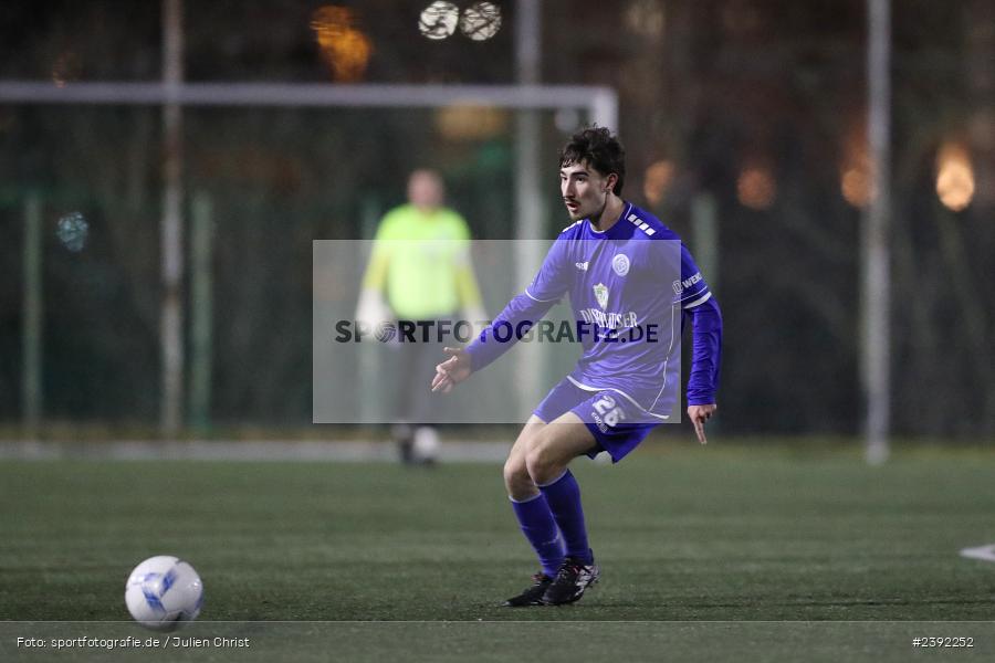 Sepp-Endres-Sportanlage, Würzburg, 22.01.2024, sport, action, BFV, Fussball, Januar 2024, Landesfreundschaftsspiele, bfv-Landesliga Odenwald, Bayernliga Nord, FC Grünsfeld, Würzburger FV 04 - Bild-ID: 2392252