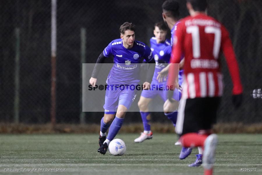 Sepp-Endres-Sportanlage, Würzburg, 22.01.2024, sport, action, BFV, Fussball, Januar 2024, Landesfreundschaftsspiele, bfv-Landesliga Odenwald, Bayernliga Nord, FC Grünsfeld, Würzburger FV 04 - Bild-ID: 2392272