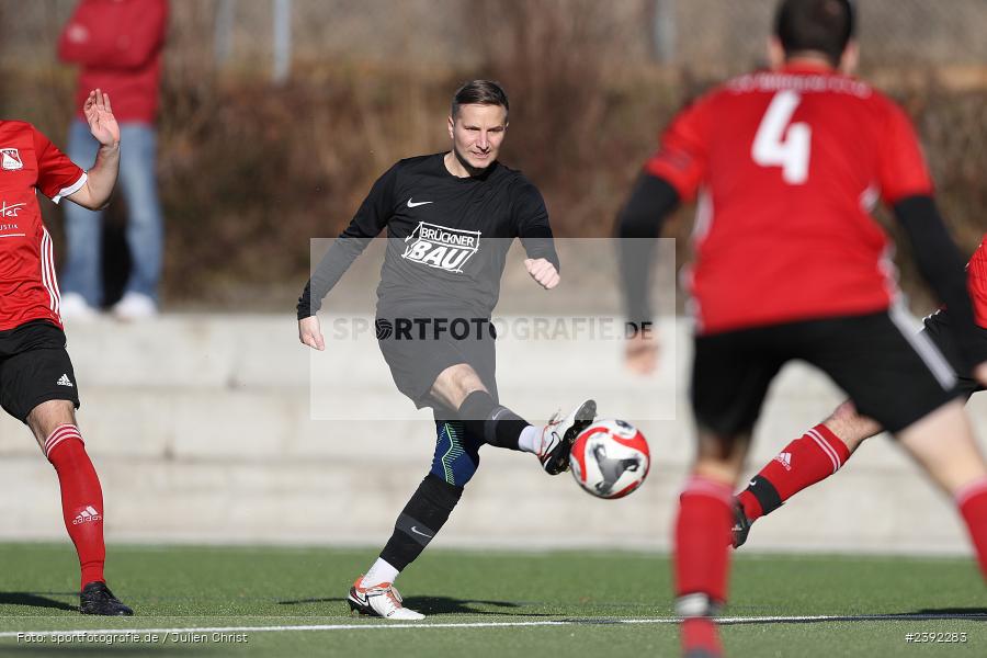 Kunstrasenspielfeld, Thüngersheim, 27.01.2024, sport, action, BFV, Fussball, Januar 2024, Landesfreundschaftsspiele, Kreisliga Würzburg, Bezirksliga Unterfranken West, FVGS, SVB, FV Gemünden/Seifriedsburg, SV Birkenfeld - Bild-ID: 2392283