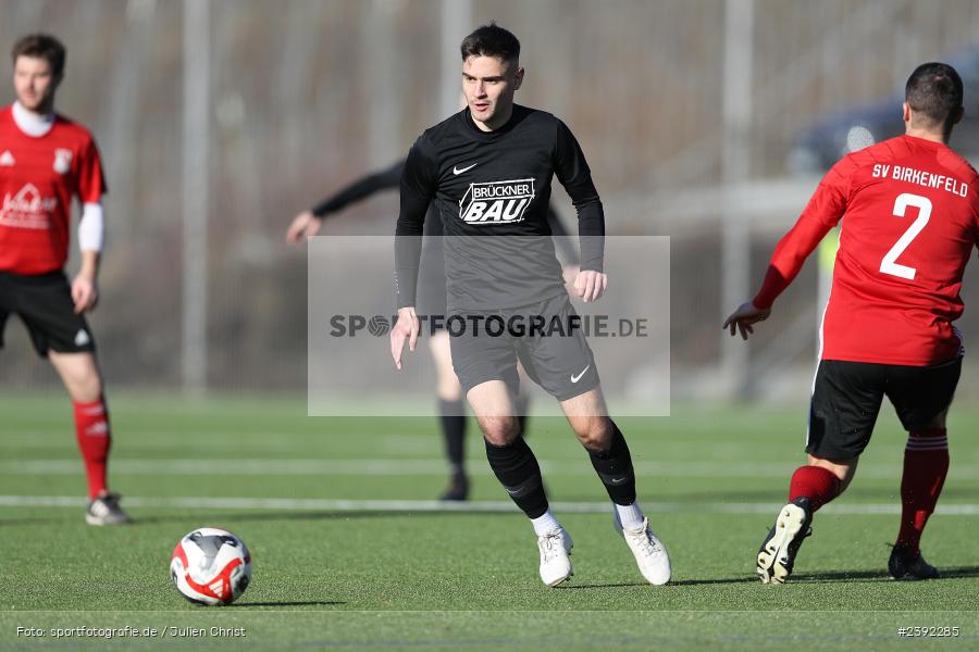 Kunstrasenspielfeld, Thüngersheim, 27.01.2024, sport, action, BFV, Fussball, Januar 2024, Landesfreundschaftsspiele, Kreisliga Würzburg, Bezirksliga Unterfranken West, FVGS, SVB, FV Gemünden/Seifriedsburg, SV Birkenfeld - Bild-ID: 2392285