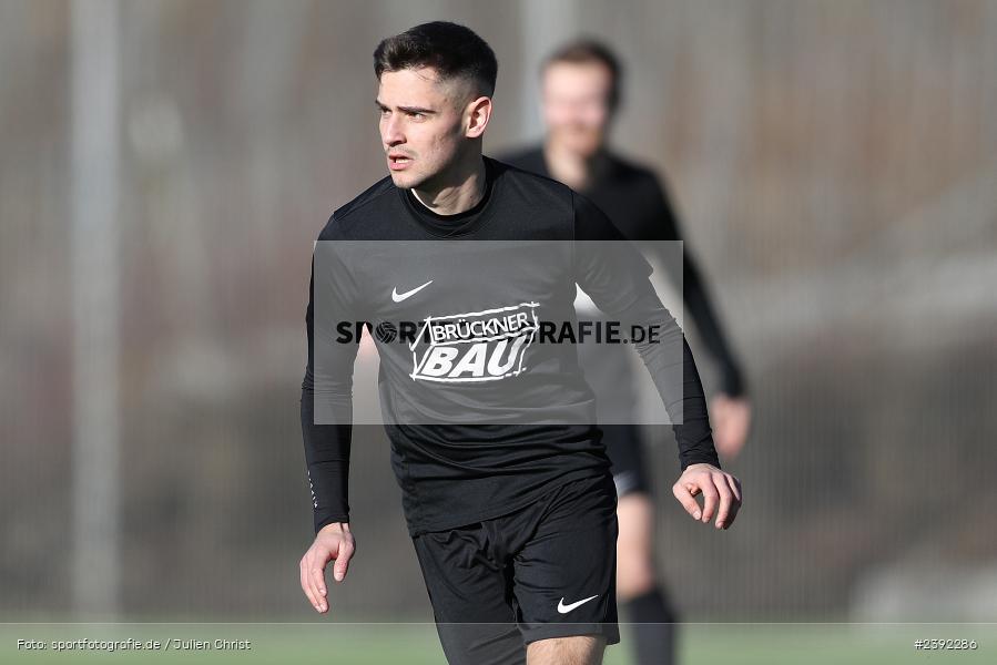 Kunstrasenspielfeld, Thüngersheim, 27.01.2024, sport, action, BFV, Fussball, Januar 2024, Landesfreundschaftsspiele, Kreisliga Würzburg, Bezirksliga Unterfranken West, FVGS, SVB, FV Gemünden/Seifriedsburg, SV Birkenfeld - Bild-ID: 2392286