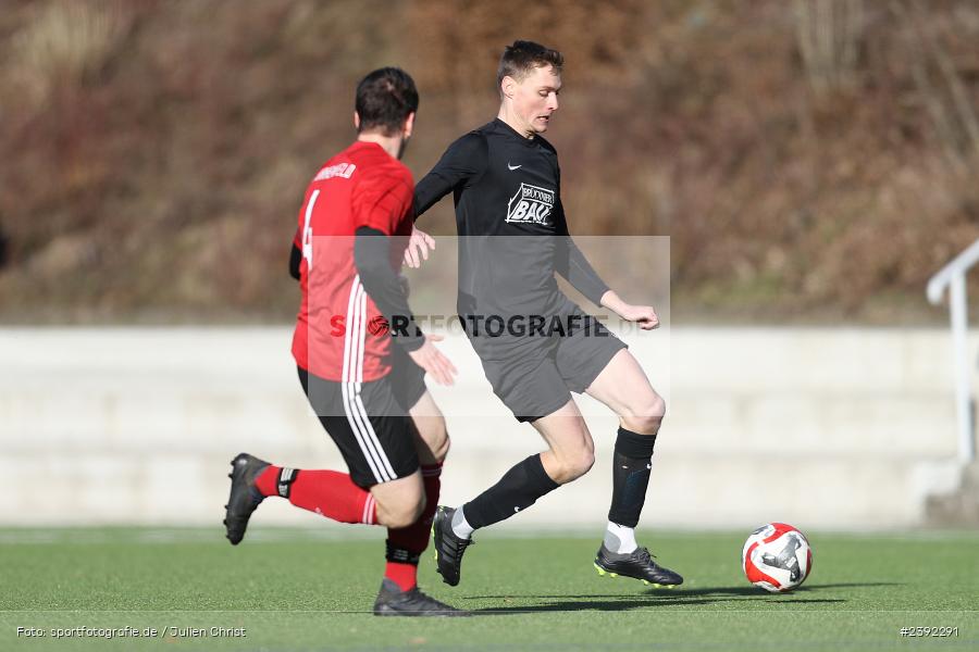 Kunstrasenspielfeld, Thüngersheim, 27.01.2024, sport, action, BFV, Fussball, Januar 2024, Landesfreundschaftsspiele, Kreisliga Würzburg, Bezirksliga Unterfranken West, FVGS, SVB, FV Gemünden/Seifriedsburg, SV Birkenfeld - Bild-ID: 2392291