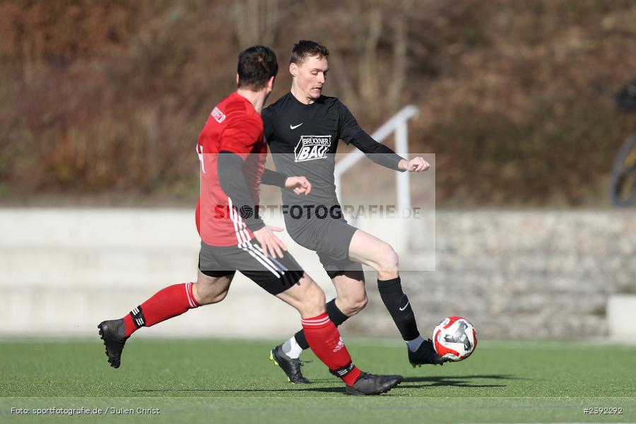 Kunstrasenspielfeld, Thüngersheim, 27.01.2024, sport, action, BFV, Fussball, Januar 2024, Landesfreundschaftsspiele, Kreisliga Würzburg, Bezirksliga Unterfranken West, FVGS, SVB, FV Gemünden/Seifriedsburg, SV Birkenfeld - Bild-ID: 2392292