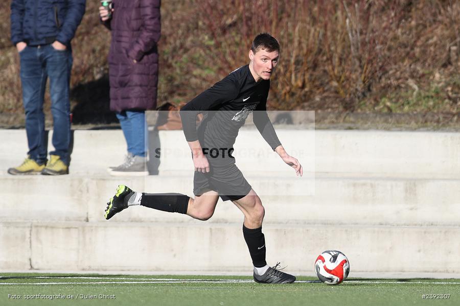 Kunstrasenspielfeld, Thüngersheim, 27.01.2024, sport, action, BFV, Fussball, Januar 2024, Landesfreundschaftsspiele, Kreisliga Würzburg, Bezirksliga Unterfranken West, FVGS, SVB, FV Gemünden/Seifriedsburg, SV Birkenfeld - Bild-ID: 2392307
