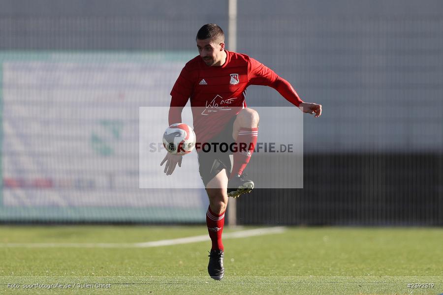 Kunstrasenspielfeld, Thüngersheim, 27.01.2024, sport, action, BFV, Fussball, Januar 2024, Landesfreundschaftsspiele, Kreisliga Würzburg, Bezirksliga Unterfranken West, FVGS, SVB, FV Gemünden/Seifriedsburg, SV Birkenfeld - Bild-ID: 2392319