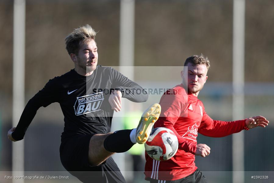 Kunstrasenspielfeld, Thüngersheim, 27.01.2024, sport, action, BFV, Fussball, Januar 2024, Landesfreundschaftsspiele, Kreisliga Würzburg, Bezirksliga Unterfranken West, FVGS, SVB, FV Gemünden/Seifriedsburg, SV Birkenfeld - Bild-ID: 2392328