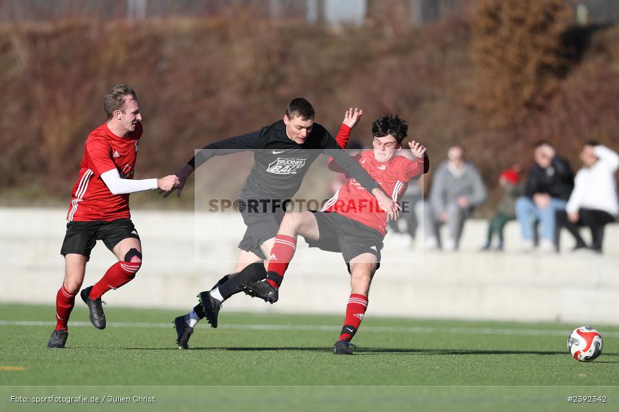 Kunstrasenspielfeld, Thüngersheim, 27.01.2024, sport, action, BFV, Fussball, Januar 2024, Landesfreundschaftsspiele, Kreisliga Würzburg, Bezirksliga Unterfranken West, FVGS, SVB, FV Gemünden/Seifriedsburg, SV Birkenfeld - Bild-ID: 2392342