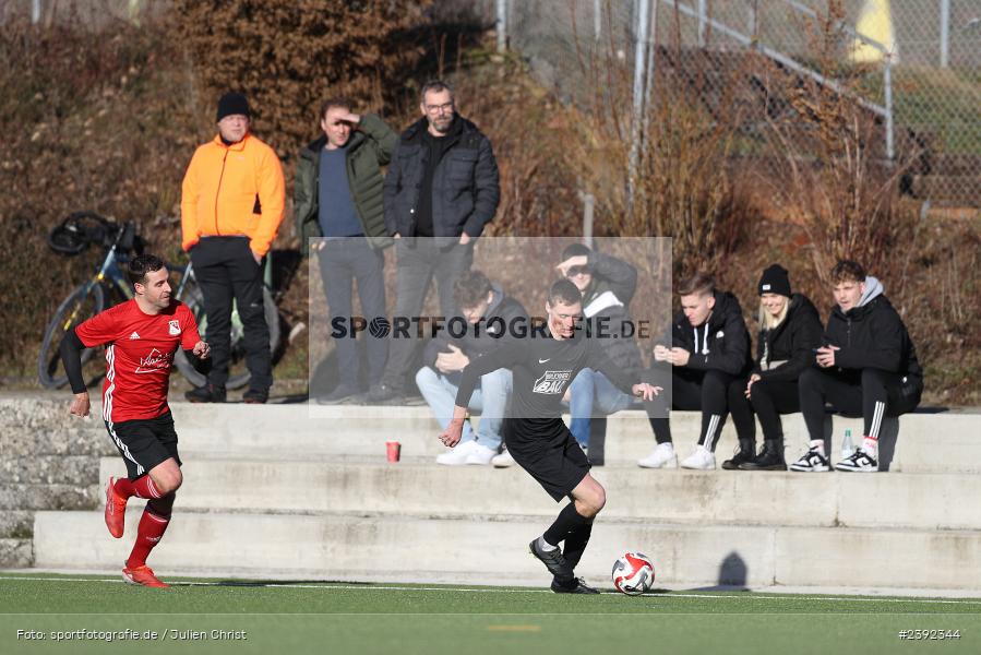 Kunstrasenspielfeld, Thüngersheim, 27.01.2024, sport, action, BFV, Fussball, Januar 2024, Landesfreundschaftsspiele, Kreisliga Würzburg, Bezirksliga Unterfranken West, FVGS, SVB, FV Gemünden/Seifriedsburg, SV Birkenfeld - Bild-ID: 2392344