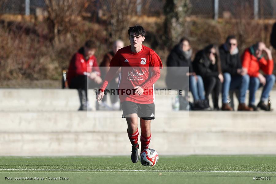 Kunstrasenspielfeld, Thüngersheim, 27.01.2024, sport, action, BFV, Fussball, Januar 2024, Landesfreundschaftsspiele, Kreisliga Würzburg, Bezirksliga Unterfranken West, FVGS, SVB, FV Gemünden/Seifriedsburg, SV Birkenfeld - Bild-ID: 2392353