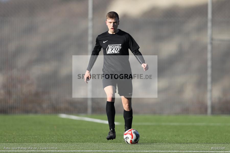 Kunstrasenspielfeld, Thüngersheim, 27.01.2024, sport, action, BFV, Fussball, Januar 2024, Landesfreundschaftsspiele, Kreisliga Würzburg, Bezirksliga Unterfranken West, FVGS, SVB, FV Gemünden/Seifriedsburg, SV Birkenfeld - Bild-ID: 2392367