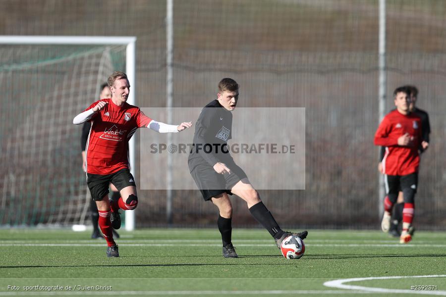 Kunstrasenspielfeld, Thüngersheim, 27.01.2024, sport, action, BFV, Fussball, Januar 2024, Landesfreundschaftsspiele, Kreisliga Würzburg, Bezirksliga Unterfranken West, FVGS, SVB, FV Gemünden/Seifriedsburg, SV Birkenfeld - Bild-ID: 2392371