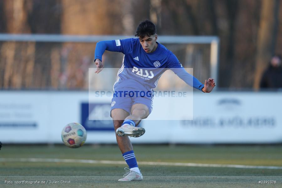 Kunstrasenspielfeld, Aschaffenburg, 28.01.2024, sport, action, BFV, Fussball, Januar 2024, TuS Röllbach Landesfreundschaftsspiele, SV Viktoria Aschaffenburg - Bild-ID: 2392378 Kunstrasenspielfeld, Aschaffenburg, 28.01.2024, sport, action, BFV, Fussball, Januar 2024, TuS Röllbach Landesfreundschaftsspiele, SV Viktoria Aschaffenburg - Bild-ID: 2392378
