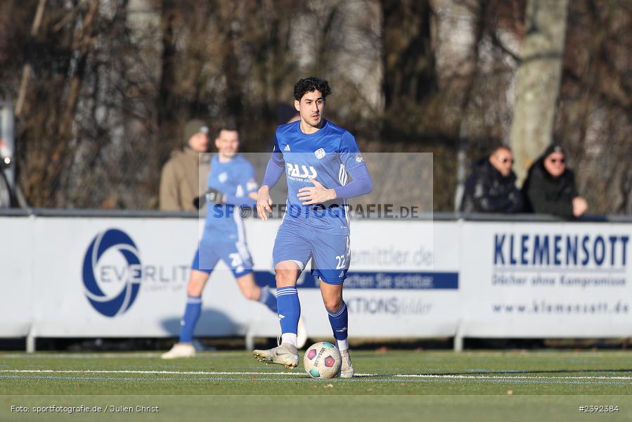 Kunstrasenspielfeld, Aschaffenburg, 28.01.2024, sport, action, BFV, Fussball, Januar 2024, TuS Röllbach Landesfreundschaftsspiele, SV Viktoria Aschaffenburg - Bild-ID: 2392384