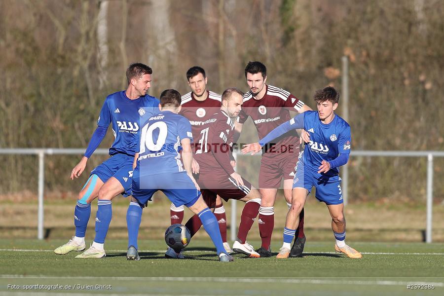Kunstrasenspielfeld, Aschaffenburg, 28.01.2024, sport, action, BFV, Fussball, Januar 2024, TuS Röllbach Landesfreundschaftsspiele, SV Viktoria Aschaffenburg - Bild-ID: 2392386