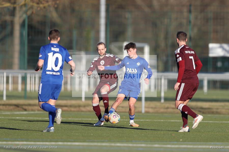 Kunstrasenspielfeld, Aschaffenburg, 28.01.2024, sport, action, BFV, Fussball, Januar 2024, TuS Röllbach Landesfreundschaftsspiele, SV Viktoria Aschaffenburg - Bild-ID: 2392387