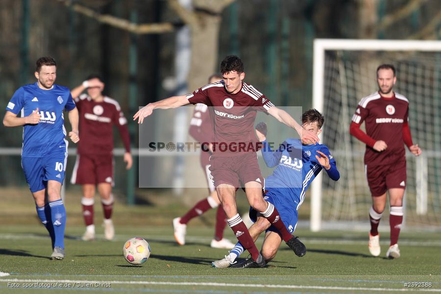 Kunstrasenspielfeld, Aschaffenburg, 28.01.2024, sport, action, BFV, Fussball, Januar 2024, TuS Röllbach Landesfreundschaftsspiele, SV Viktoria Aschaffenburg - Bild-ID: 2392388