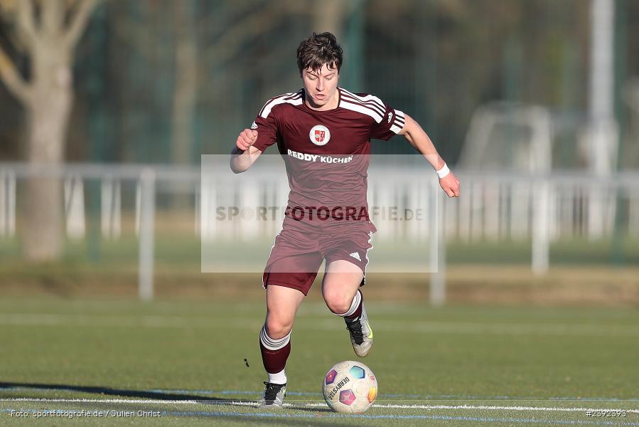 Kunstrasenspielfeld, Aschaffenburg, 28.01.2024, sport, action, BFV, Fussball, Januar 2024, TuS Röllbach Landesfreundschaftsspiele, SV Viktoria Aschaffenburg - Bild-ID: 2392393