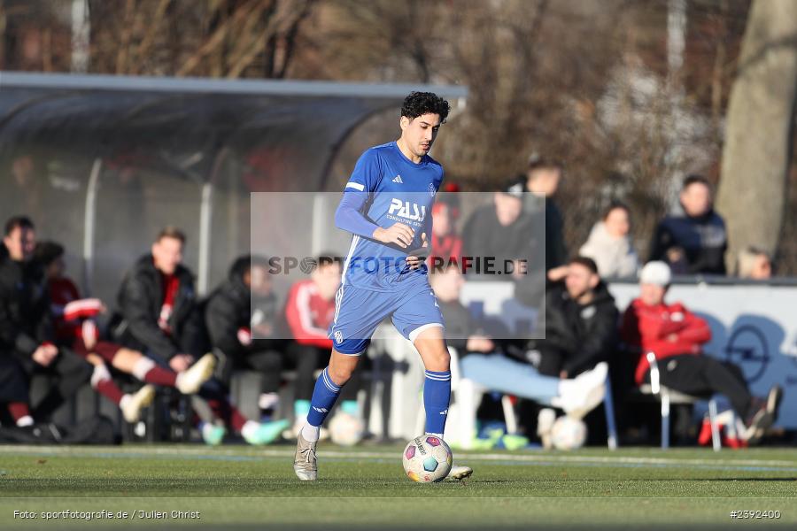 Kunstrasenspielfeld, Aschaffenburg, 28.01.2024, sport, action, BFV, Fussball, Januar 2024, TuS Röllbach Landesfreundschaftsspiele, SV Viktoria Aschaffenburg - Bild-ID: 2392400