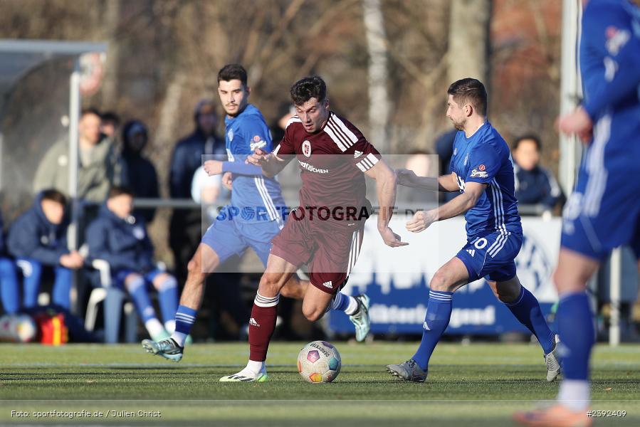 Kunstrasenspielfeld, Aschaffenburg, 28.01.2024, sport, action, BFV, Fussball, Januar 2024, TuS Röllbach Landesfreundschaftsspiele, SV Viktoria Aschaffenburg - Bild-ID: 2392409