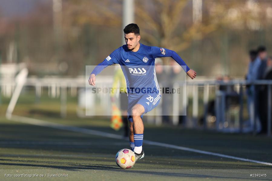 Kunstrasenspielfeld, Aschaffenburg, 28.01.2024, sport, action, BFV, Fussball, Januar 2024, TuS Röllbach Landesfreundschaftsspiele, SV Viktoria Aschaffenburg - Bild-ID: 2392415