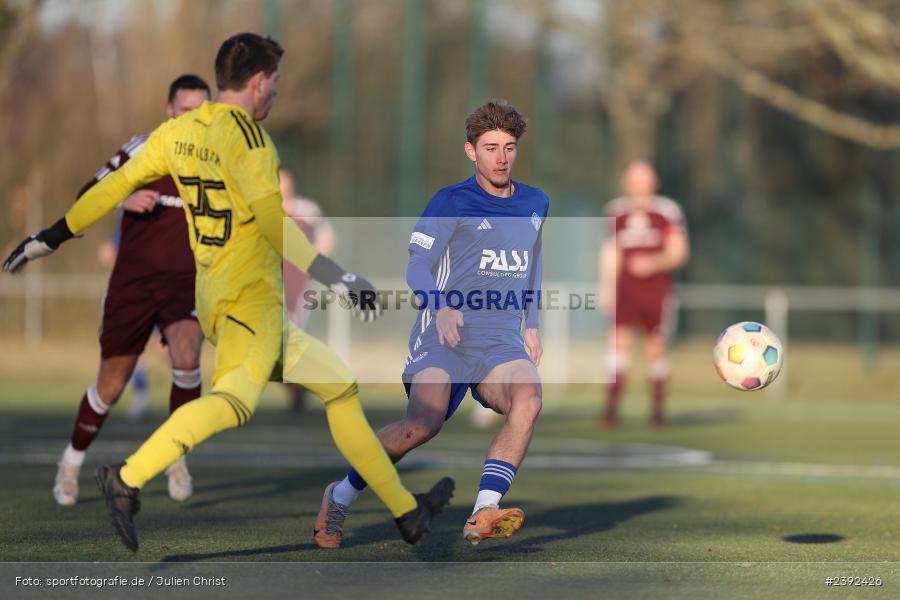 Kunstrasenspielfeld, Aschaffenburg, 28.01.2024, sport, action, BFV, Fussball, Januar 2024, TuS Röllbach Landesfreundschaftsspiele, SV Viktoria Aschaffenburg - Bild-ID: 2392426 Kunstrasenspielfeld, Aschaffenburg, 28.01.2024, sport, action, BFV, Fussball, Januar 2024, TuS Röllbach Landesfreundschaftsspiele, SV Viktoria Aschaffenburg - Bild-ID: 2392426